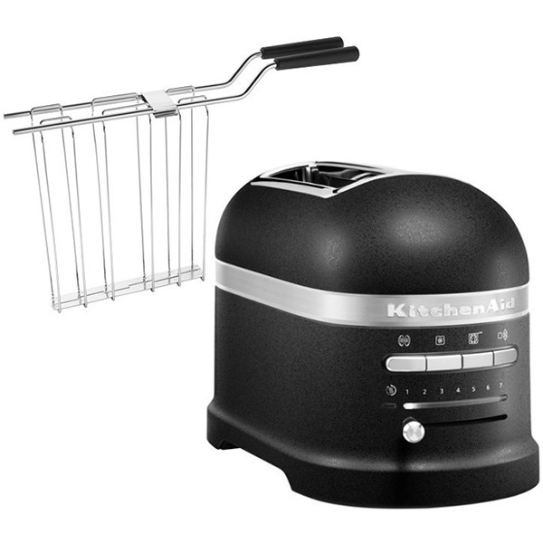 Комплект KitchenAid Artisan Електрочайник 1,5 л 5KEK1522EBK + Тостер 5KMT2204EBK
