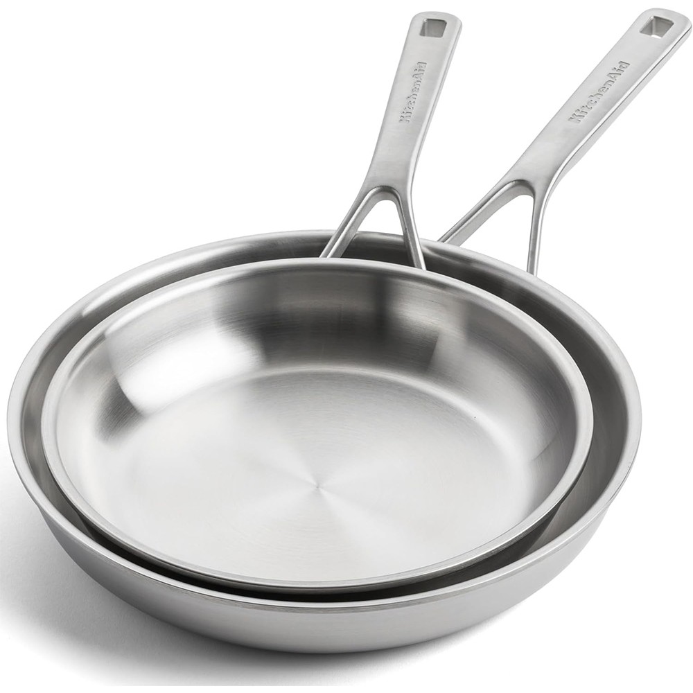 Набір сковорідок KitchenAid Multiply Stainless Steel 2 шт CC004916-001