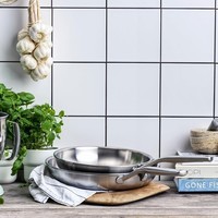 Набір сковорідок KitchenAid Multiply Stainless Steel 2 шт CC004916-001