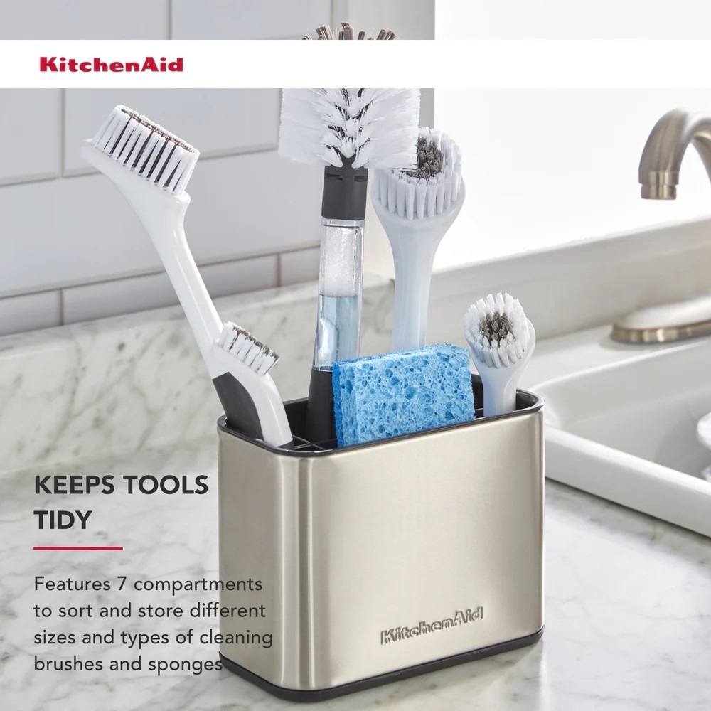 Органайзер для кухонної мийки KitchenAid Sinkware 16х8х12 см сірий KEG784OSSSA
