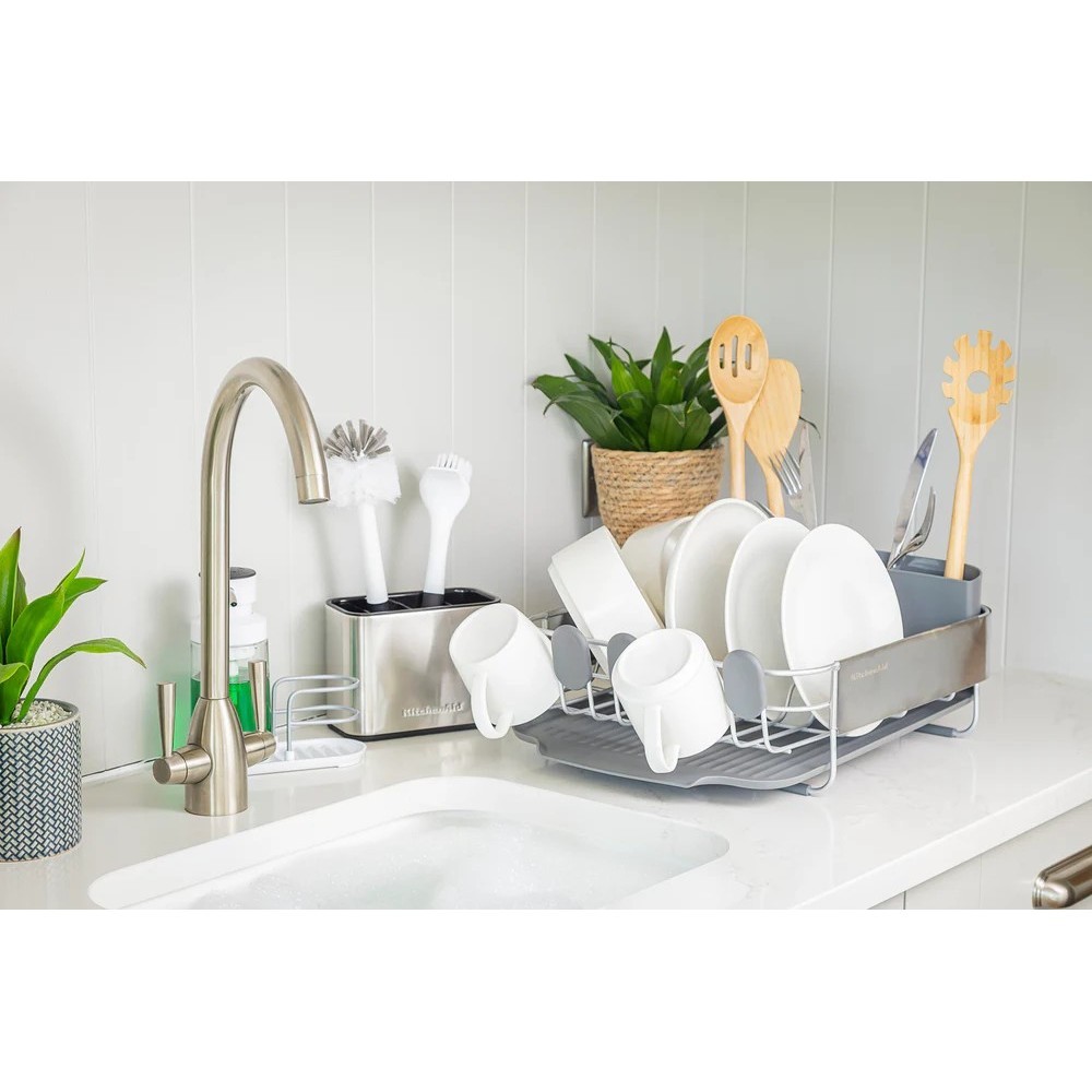 Органайзер для кухонної мийки KitchenAid Sinkware 16х8х12 см сірий KEG784OSSSA