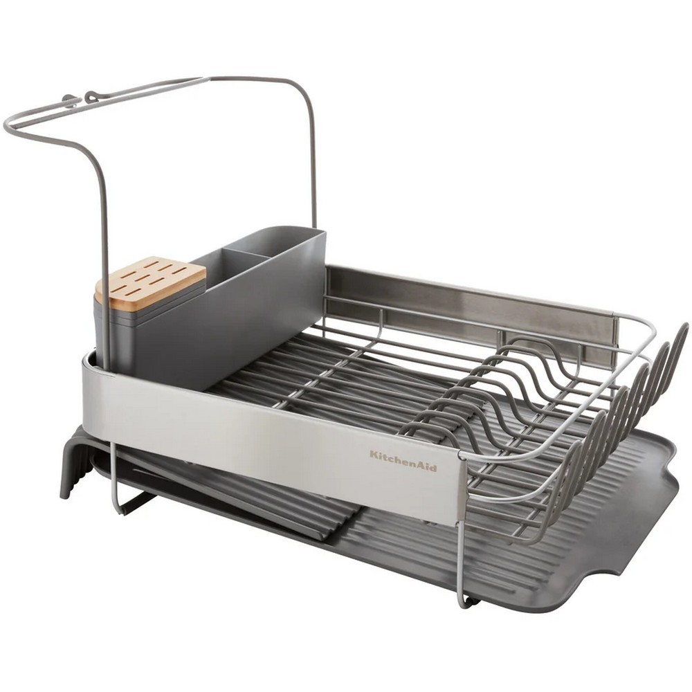 Підставка для сушки посуду KitchenAid Sinkware 61,5x38,5x37,5 см сірий KEG896BXCGA