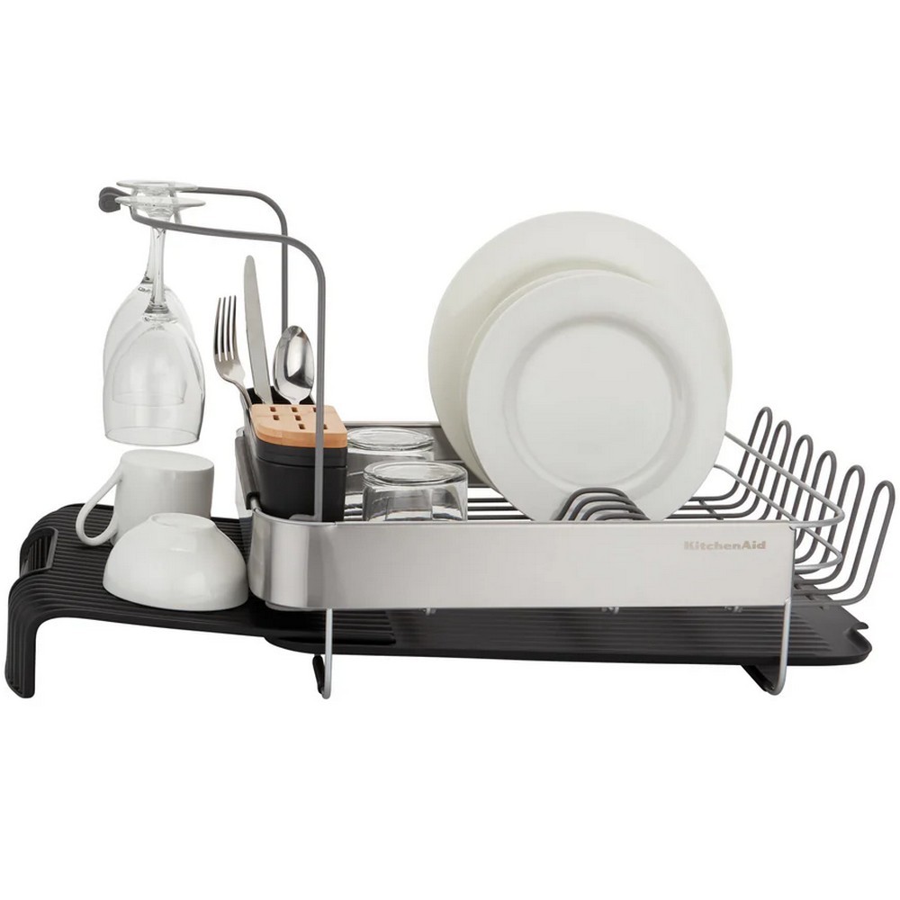 Підставка для сушки посуду KitchenAid Sinkware 61,5x38,5x37,5 см сірий KEG896BXCGA