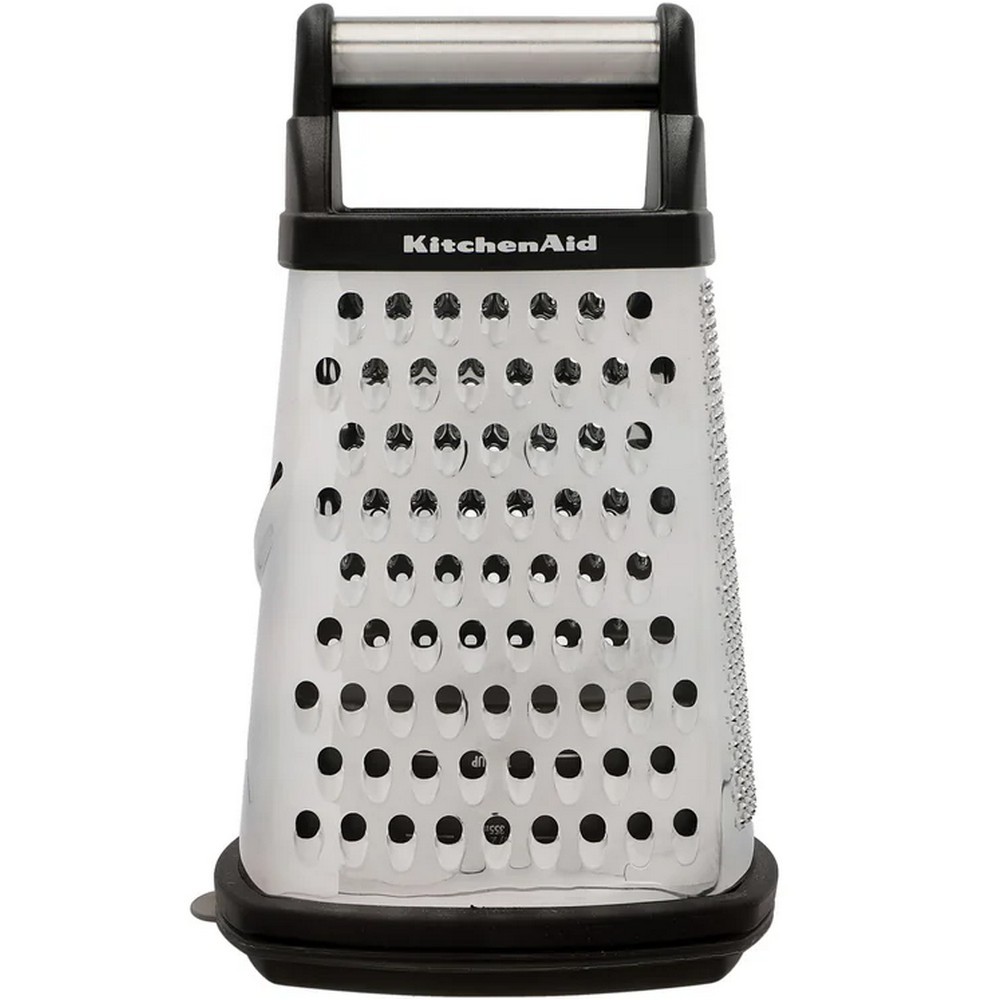 Терка чотирьохстороння з контейнером KitchenAid Universal чорний KQG300OSOBE