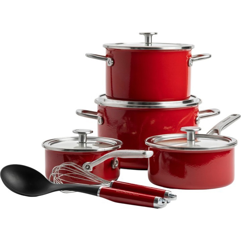 Набір посуду KitchenAid Steel Core 10 пр CC004921-001