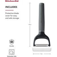 Фото Овочечистка горизонтальна KitchenAid Coreline 18,8 см сіра KAS145OHCGG